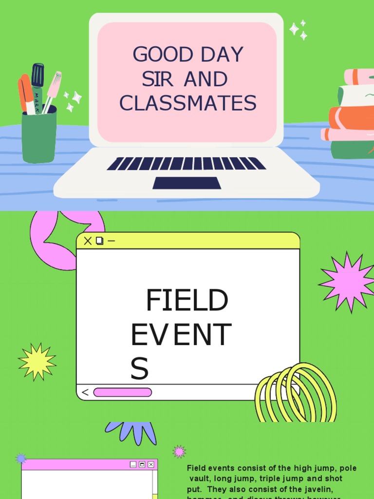 Field Events PDF Track And Field Individual Sports