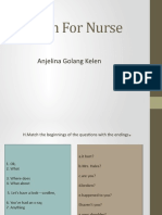 English For Nurse-Anjelina