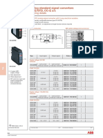 Analog signal converters selection guide