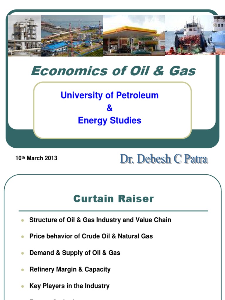 Economics of Oil Gas | PDF | Petroleum | Natural Gas