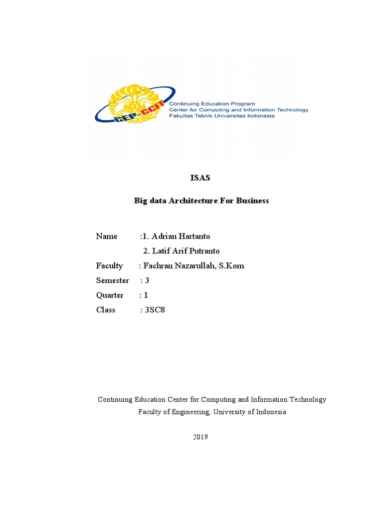 Data Architecture | PDF | Big Data | Analytics