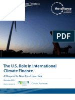 The U.S. Role in International Climate Finance