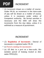 Pay Fixation Guidelines and Increments | PDF | Government