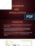 Polarimetry AND Optical Activity