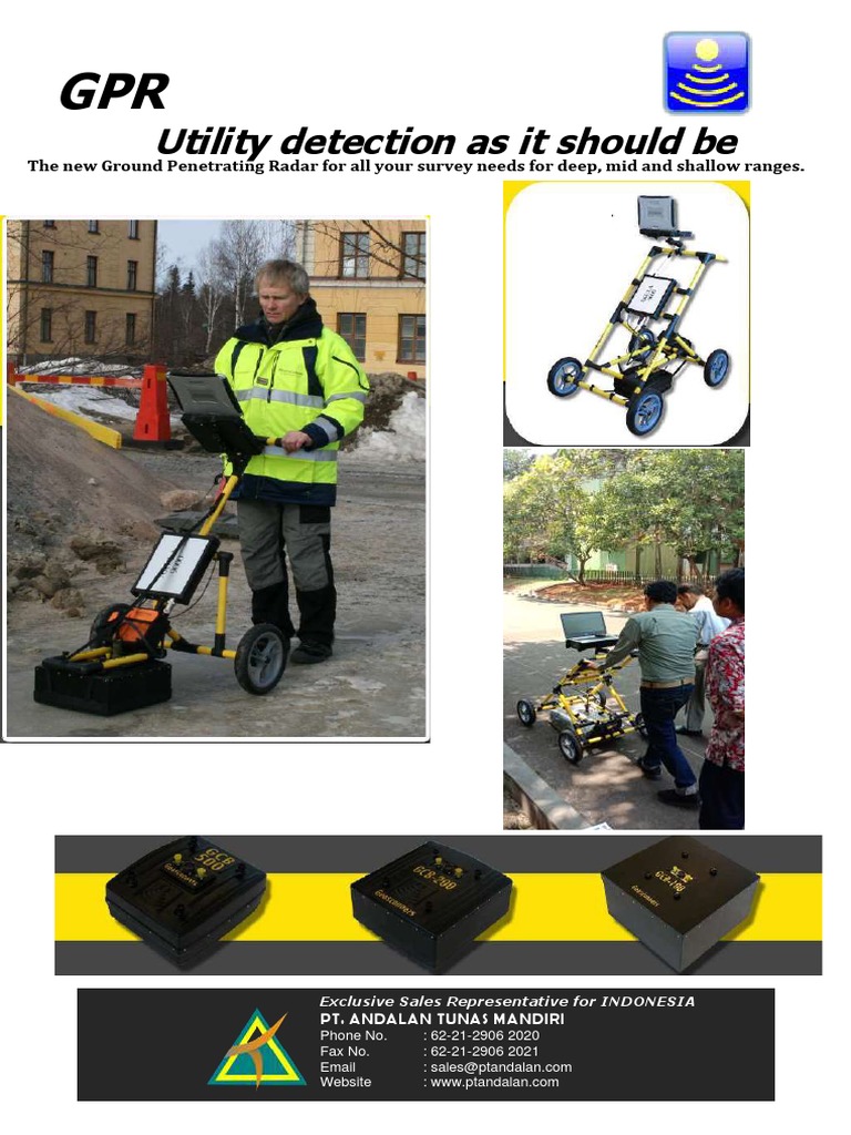 STD-GPR (Control Unit With Trolley) For All Type of Antenna - Pt ...