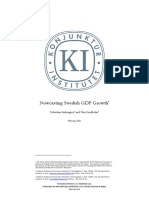 Nowcasting Swedish GDP Growth