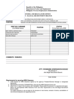 Airb Clearance-Application Form