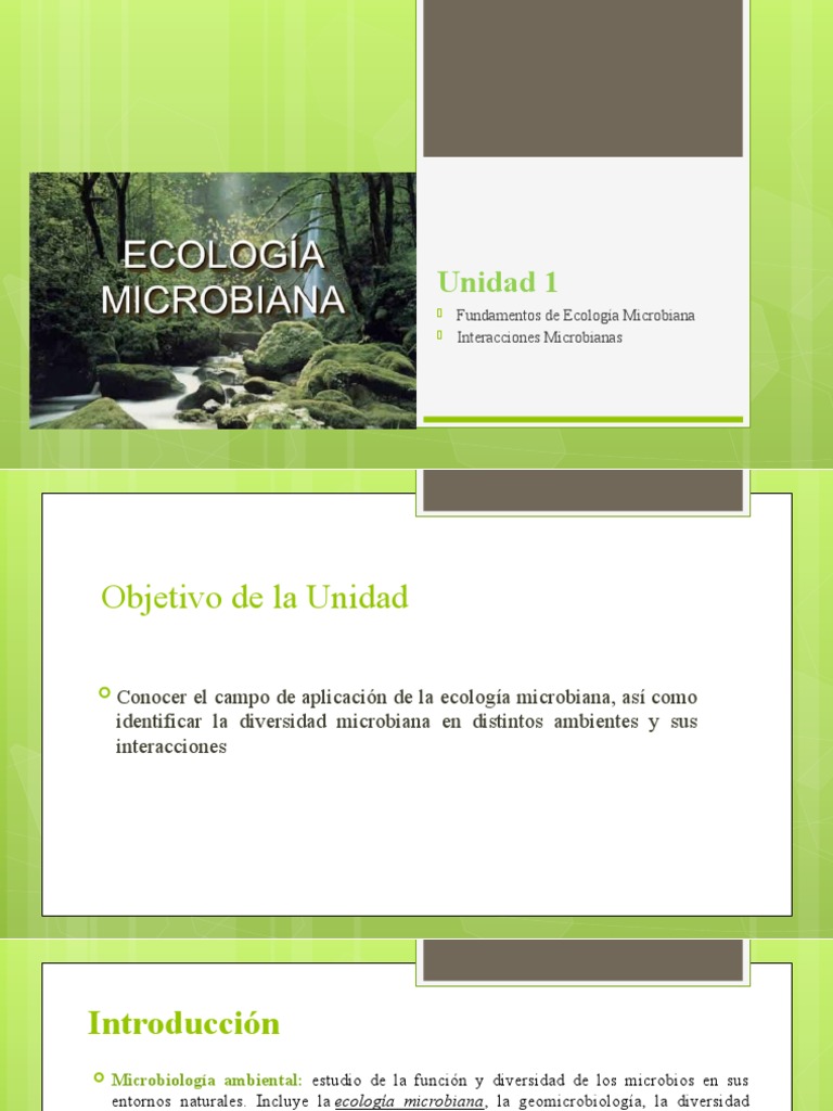 Fundamentos de Ecología Microbiana | PDF | Ecología | Las bacterias