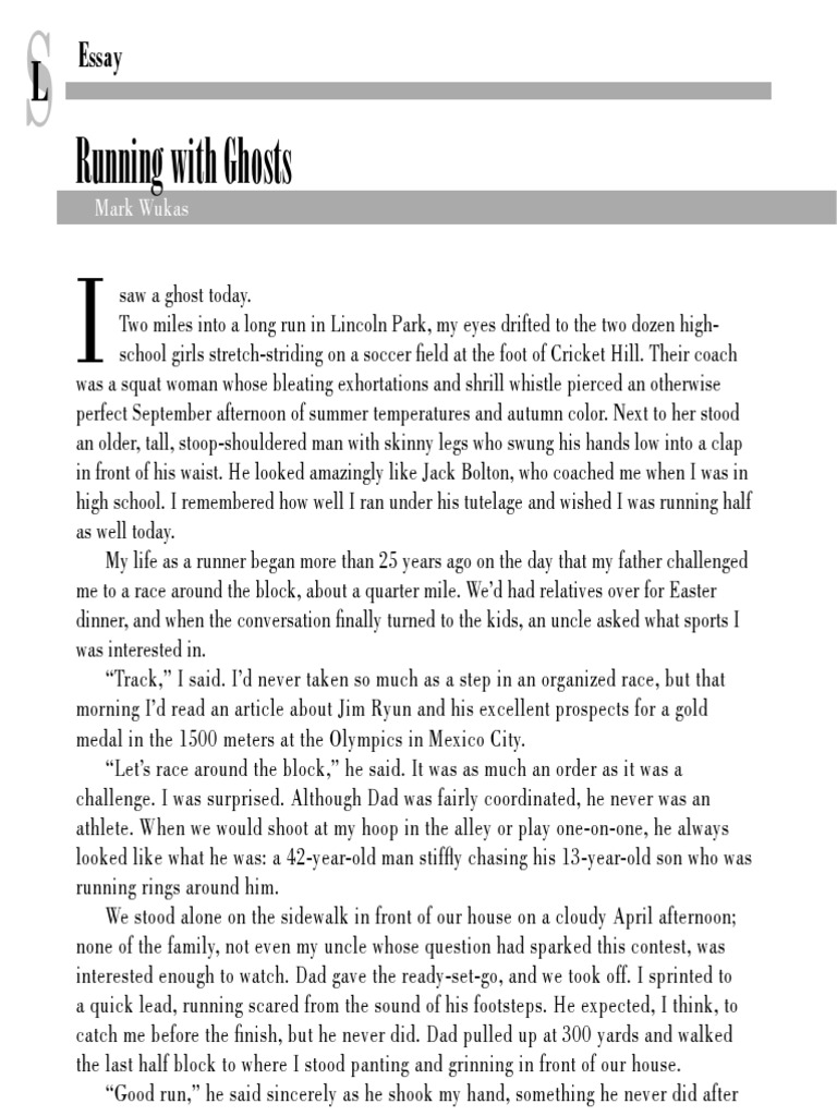 Ghosts | PDF | Leisure | Sports