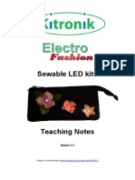Electro Fashion Sewable LED Kits Web
