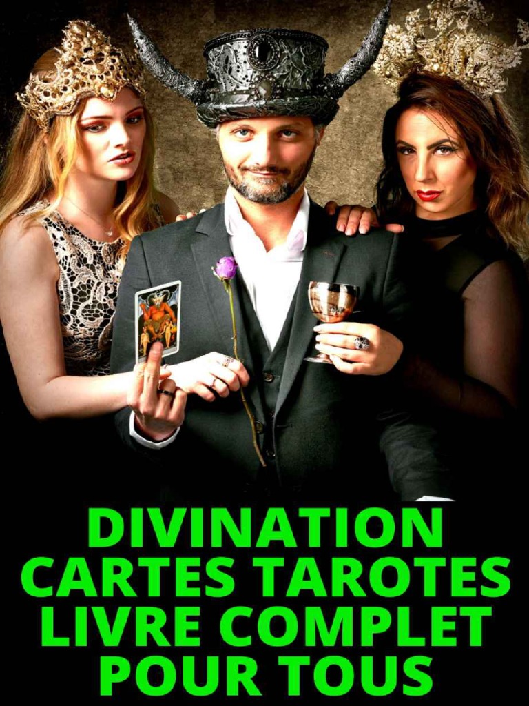 Divination Cartes Tarotes Livre - Shampi K, PDF, Symboles