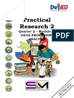 Practical Research 2: Quarter 2 - Module 5: Data Processing & Analysis
