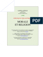 1960 Morale Et Religion
