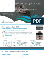 OSRL UNDP Webinar On Oil Spill Mitigation and Management NTT