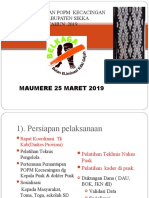 Strategi Pelaks. POPM Kecacacingan 2019