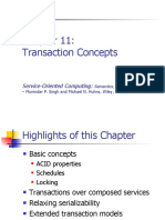Transaction Concepts: Service-Oriented Computing