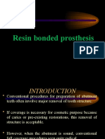 Resin Bonded Prosthesis