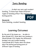 Ionic vs Covalent Bonding: How Bond Type Affects Melting and Boiling Points