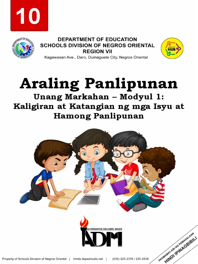 Ap10 - Q1 - W1 For Teacher | PDF