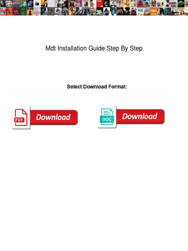 MDT Installation Guide for Windows 11 | PDF | Installation (Computer ...