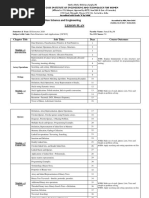 Department of Information Science and Engineering: Lesson Plan