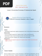 Lecture 4-Discrete-Time Processing of Continuous-Time Signals (Online Learning)