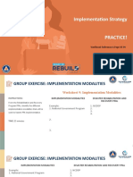 R2R Worksheet 9 - Implementation Modalities