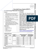 FSFR-Series - : Fairchild Power Switch (FPS™) For Half-Bridge Resonant Converters