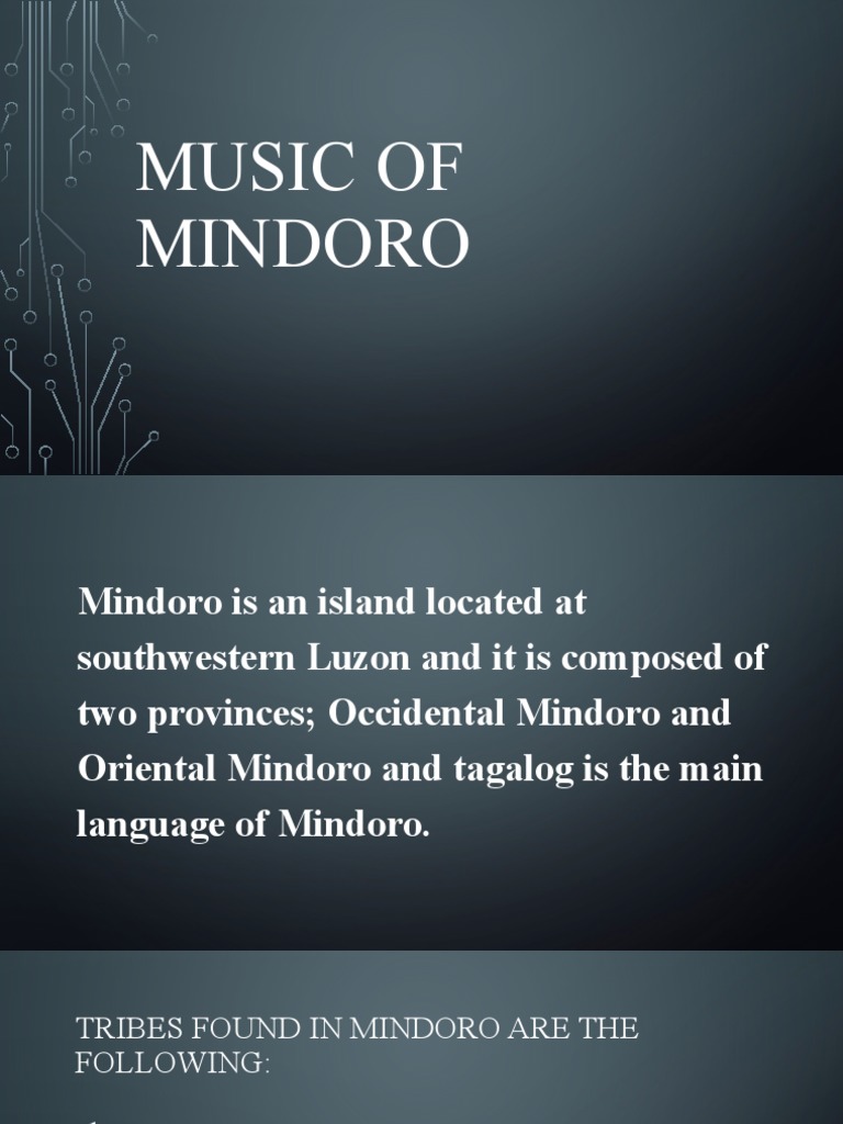 Music and Culture of Mindoro | PDF