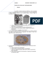 Examen Biología Celular y Metabolismo 2º BN