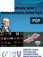 PEWARISAN SIFAT (Sampai Persilangan Monohibrid Semidominan)