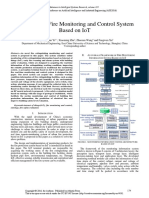 Developing A Fire Monitoring and Control System Based On Iot