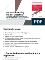 Machine Learning Project Checklist