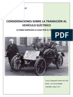 Consideraciones Sobre La Transicion Vehiculo Electrico