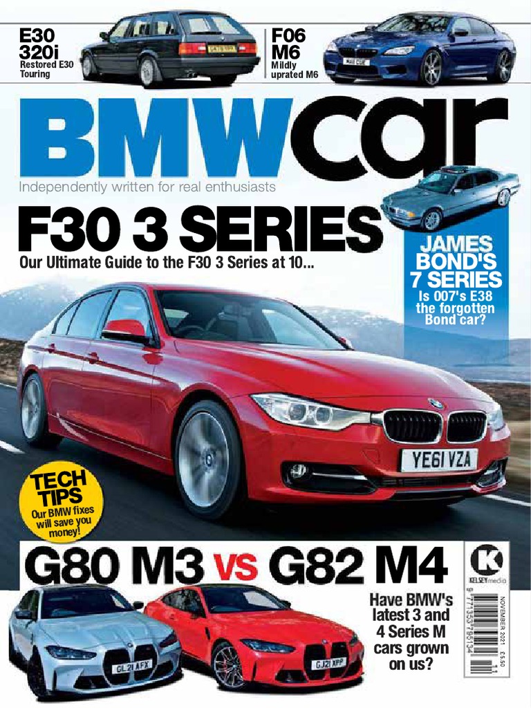 BMW Car - November 2021 UK, PDF, Bmw