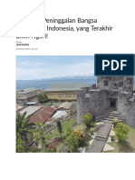 A. 5 Peninggalan Bangsa Portugis Di Indonesia