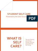 Student Self Care: Presented by The Gator Success Center