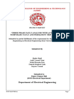 GCET Jammu Three Phase Fault Detector