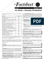 Why Students Lose Marks - Reaction Mechanisms: Number 131 WWW - Curriculum-Press - Co.uk