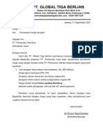 Surat Penawaran Pt. Primanuka