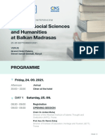 Teaching Social Sciences and Humanities at Balkan Madrasas Conference