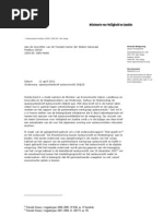 Speerpuntenbrief Auteursrecht 2011