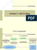 Session 5 Job Costing
