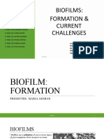 Biofilms: Formation & Current Challenges: Group I