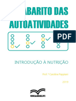 Gabarito - Introdução À Nutrição