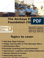 The Akshaya Patra Foundation (TAPF)