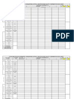 Die Process Check Sheet