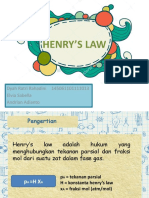 Henry's Law