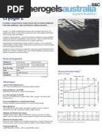 Cryogel Z: Flexible Industrial Insulation With Vapor Barrier For Sub-Ambient and Cryogenic Applications