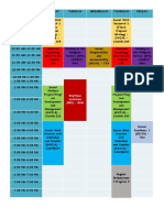 Class Sched